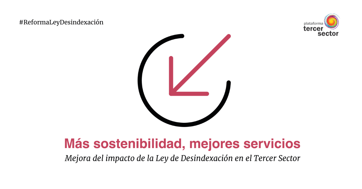 EAPN Madrid reclama la reforma urgente de la Ley de Desindexación por su grave impacto en la sostenibilidad de las entidades sociales 7 NdP NOMBRE ENTIDAD reclama