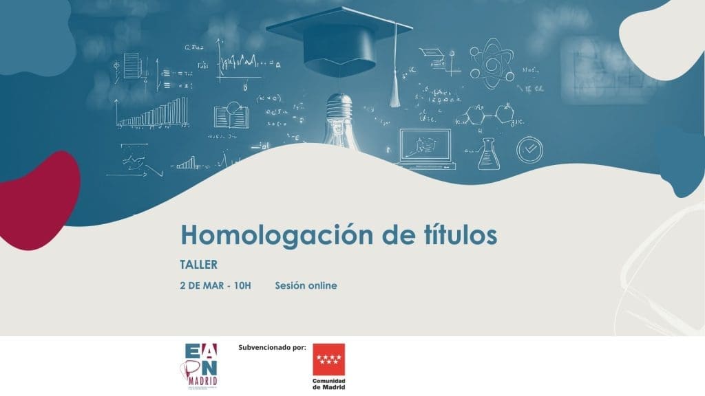 Cartel taller homologacion titulos