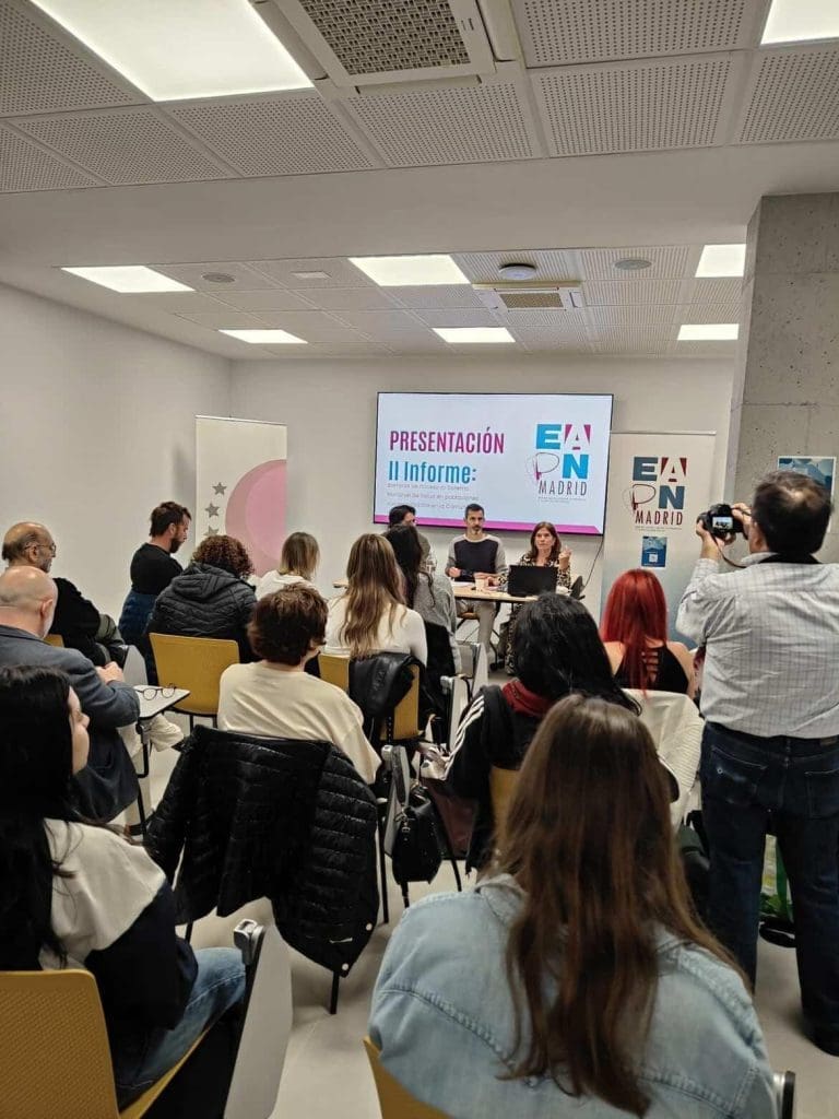 Hoy, 7 de abril, Día Mundial de la Salud, EAPN Madrid ha presentado el “II Informe de barreras al Sistema Nacional de Salud en poblaciones vulnerabilizadas en la Comunidad de Madrid” 5 WhatsApp Image 2026 04 07 at 15.03.25 1